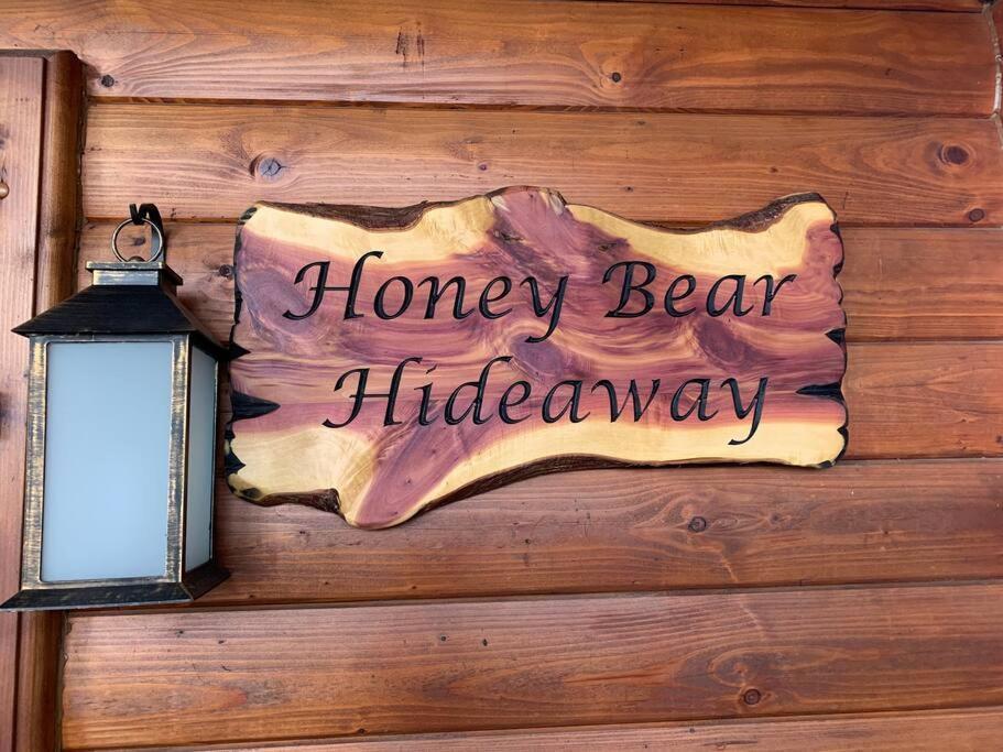 Honeybear Hideaway Cabin Hayward Exterior foto