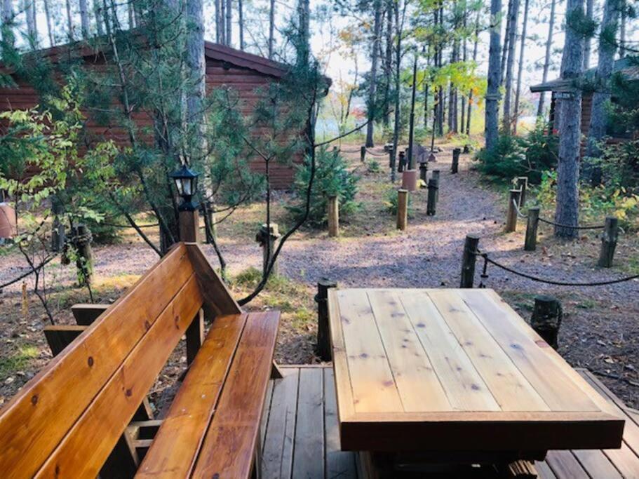Honeybear Hideaway Cabin Hayward Exterior foto